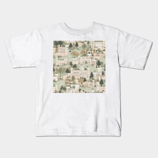 Castles Pattern 13 - England Kids T-Shirt